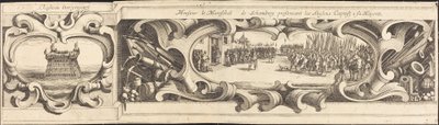 Oblężenie La Rochelle [tablica 14 z 16; zestaw zawiera 1952.8.97-112] autorstwa Israel Henriet or Abraham Bosse after Jacques Callot