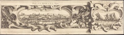 Oblężenie La Rochelle [tablica 16 z 16; zestaw zawiera 1952.8.97-112] autorstwa Israel Henriet or Abraham Bosse after Jacques Callot