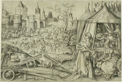 Judyta, ok.1495 autorstwa Israhel van Meckenem