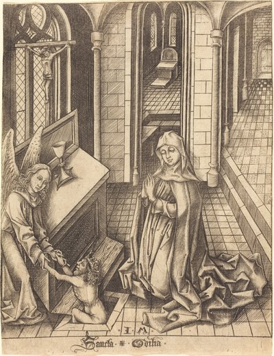 Św. 14751480. autorstwa Israhel van Meckenem