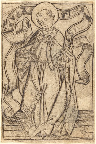 Św. 1465. autorstwa Israhel van Meckenem