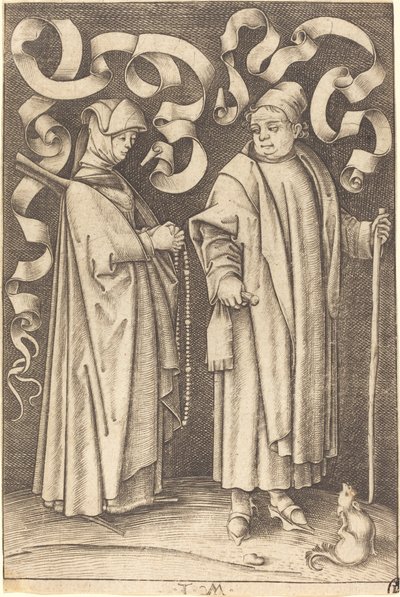 Chrześcijańscy, ok. 14951503. autorstwa Israhel van Meckenem