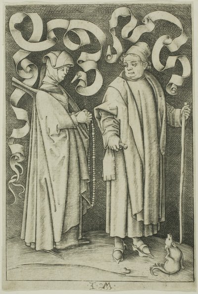 Chrześcijanie autorstwa Israhel van Meckenem the younger