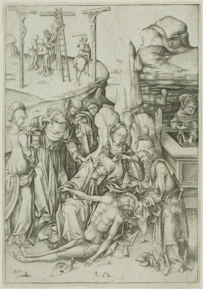 Lament autorstwa Israhel van Meckenem the younger