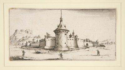 Bastion lub fortyfikacja autorstwa Israël Henriet