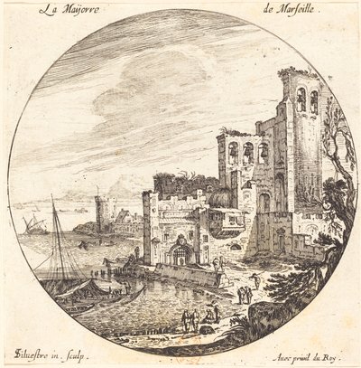 Maijorre de Marseille autorstwa Israël Silvestre