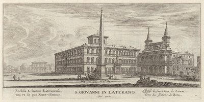 S. Giovanni w Lateranie autorstwa Israël Silvestre