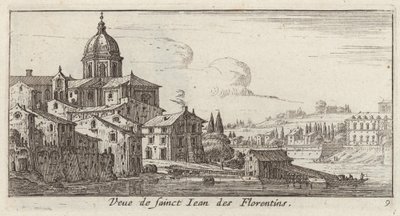 Widok św. Jana z Florencji autorstwa Israël Silvestre
