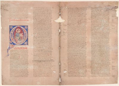 Święty Łukasz autorstwa Italian 12th Century