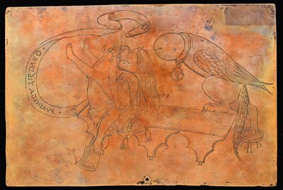 Alegoria o kopulacji [verso] autorstwa Italian 15th Century