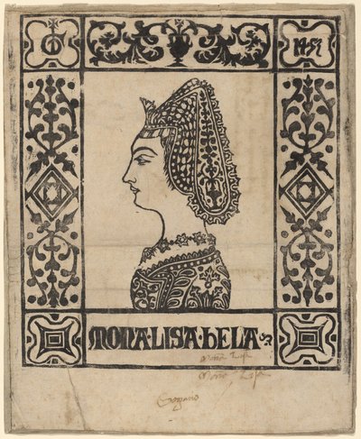 To jest Lisa Bela autorstwa Italian 15th Century
