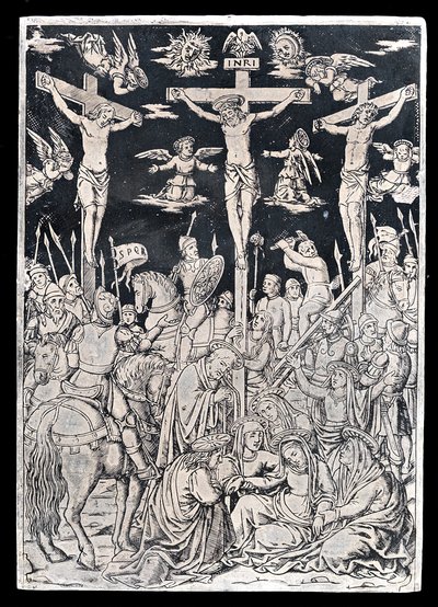 Pax z Chrystusem na krzyżu autorstwa Italian 15th Century