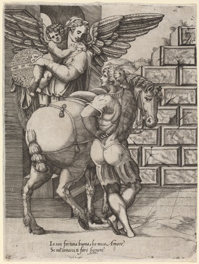Alegoria fortuny autorstwa Italian 16th Century