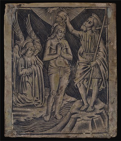Chrzest Chrystusa autorstwa Italian 16th Century
