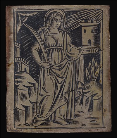 Św. Barbara autorstwa Italian 16th Century