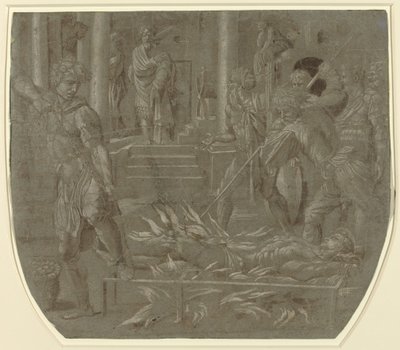 Męczeństwo św. Wawrzyńca autorstwa Italian 16th Century