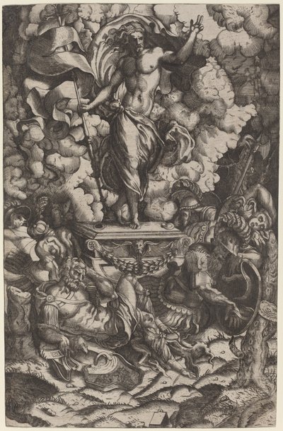 Zmartwychwstanie autorstwa Italian 16th Century after Francesco Salviati