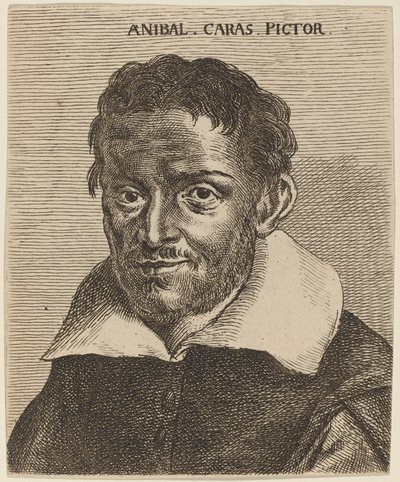 Annibale Carracci autorstwa Italian 18th Century