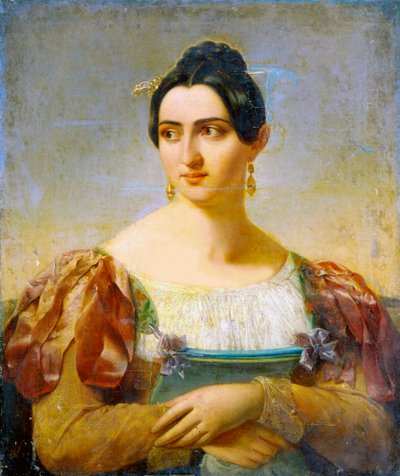 Portret kobiecy, początek XIX w. autorstwa Italian Master