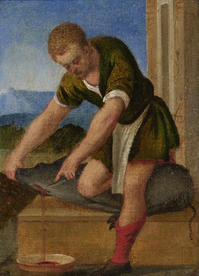 Praca Miesiąca: grudzień, ok. godz. 1580 autorstwa Italian Master