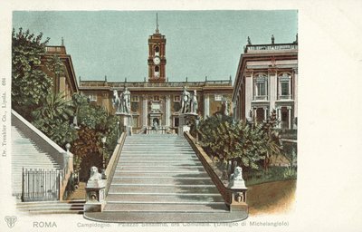 Campidoglio, Rzym (kolorowe zdjęcie) autorstwa Italian Photographer