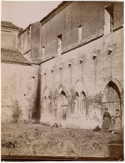 د Capitular خونې بهر، Pomposa Abey، Emilia-Romagna، ایټالیا، عکس د Luigi Ricci، Ravennapoli لخوا autorstwa Italian Photographer