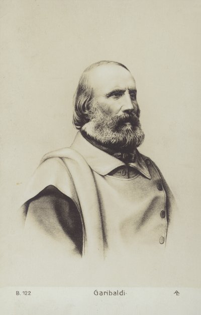 Giuseppe Garibaldi autorstwa Italian Photographer
