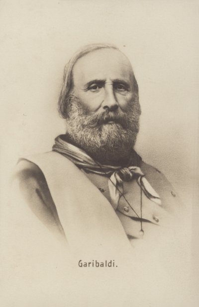 Giuseppe Garibaldi autorstwa Italian Photographer