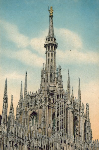 Mediolan / Milan: La Madonnina (zdjęcie kolorowe) autorstwa Italian Photographer