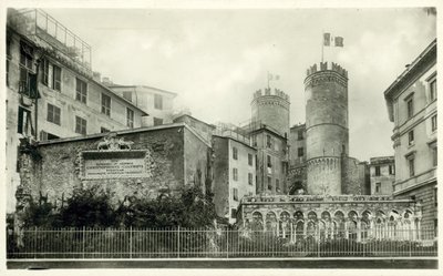 Pomnik Krzysztofa Kolumba, Genua, Włochy autorstwa Italian Photographer