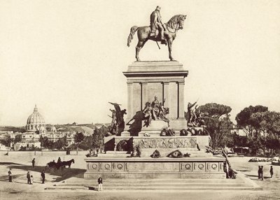 Pomnik Józefa Garibaldi .a autorstwa Italian Photographer