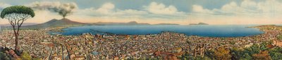 Neapol: Panorama Generale (zdjęcie kolorowe) autorstwa Italian Photographer