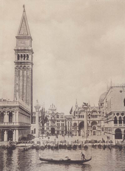 Piazzetta Dal Mare (b / w zdjęcie) autorstwa Italian Photographer