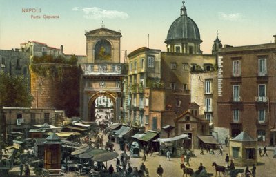Porta Capuana, Neapol autorstwa Italian Photographer