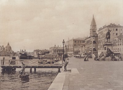 Riva Degli Schiavoni (b / w zdjęcie) autorstwa Italian Photographer