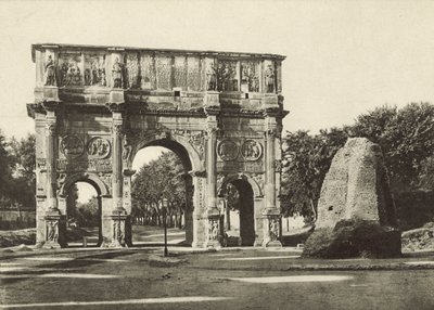 Forum Romanum, Łuk Konstantyna autorstwa Italian Photographer