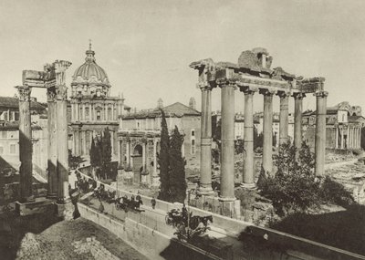 Forum Romanum z nowymi wykopaliskami autorstwa Italian Photographer