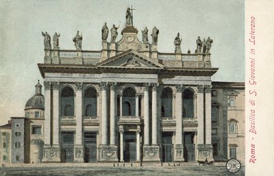 Rzym, Włochy, Bazylika S Giovanni in Laterano autorstwa Italian Photographer