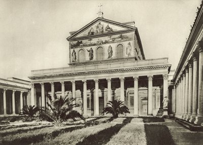 Bazylika św. Pawła, fasada autorstwa Italian Photographer