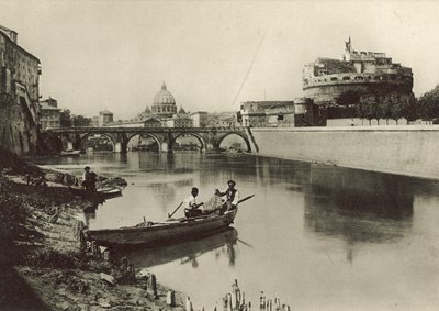 Zamek i most św. Anioła autorstwa Italian Photographer