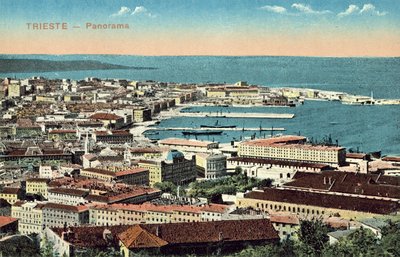 Triest, Włochy, Panorama autorstwa Italian Photographer