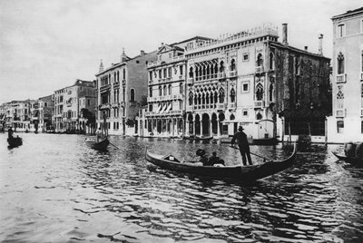 Wenecja, Canal Grande i Ca d