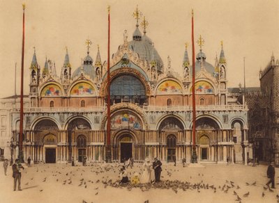 Wenecja / Venice: Chiesa S Marco (kolorowe zdjęcie) autorstwa Italian Photographer