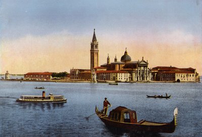 Venezia / Wenecja: Isola S Giorgio (kolorowe zdjęcie) autorstwa Italian Photographer