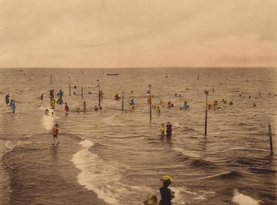 Wenecja / Venice: Lido, Bagni di Mare (kolorowe zdjęcie) autorstwa Italian Photographer