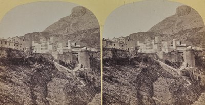 Widok na Pałac Książąt w Księstwie Monako autorstwa Italian Photographer