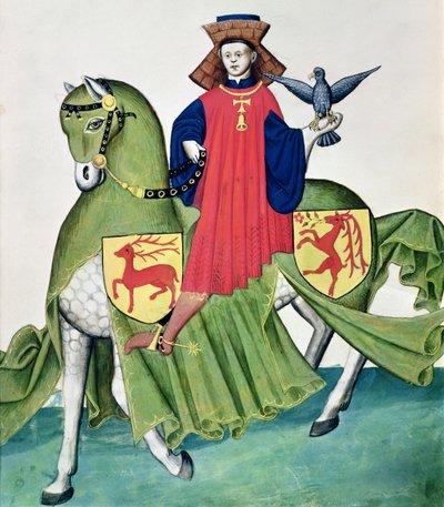 Sokolnik, z Codex de Capodilista (welin) autorstwa Italian School