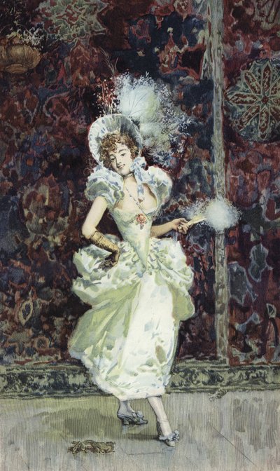 W Watteau autorstwa Italian School