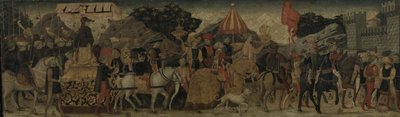 Triumph, c.1450 (tempera na panelu) autorstwa Italian School