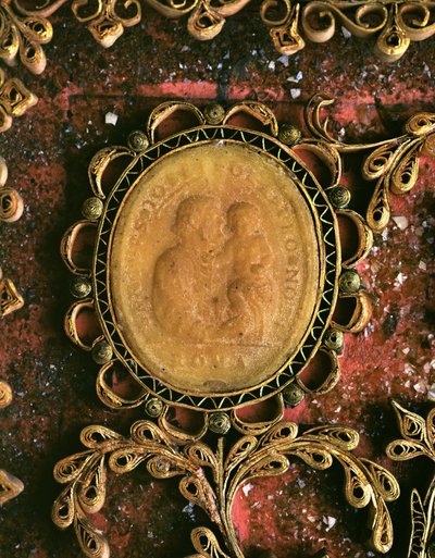 Agnus Dei ze św. Józefem autorstwa Italian School